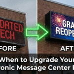 When to Upgrade Your Electronic Message Center