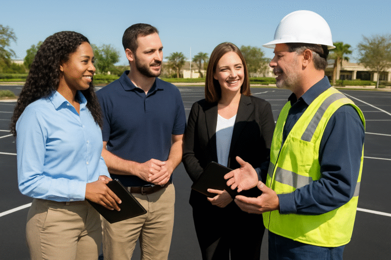 Guide to Working With Parking Lot Paving Bonita Springs