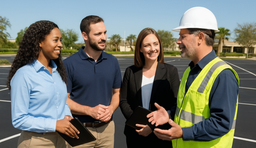 Guide to Working With Parking Lot Paving Bonita Springs