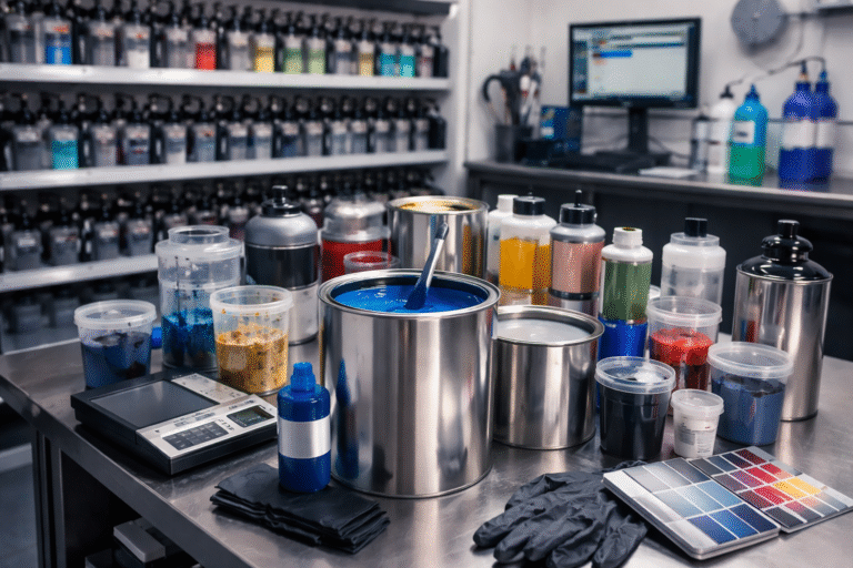 How to Store and Maintain Automotive Basecoat Products