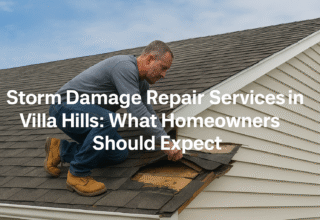 Storm Damage Repair Services in Villa Hills: What Homeowners Should Expect