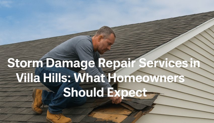 Storm Damage Repair Services in Villa Hills: What Homeowners Should Expect