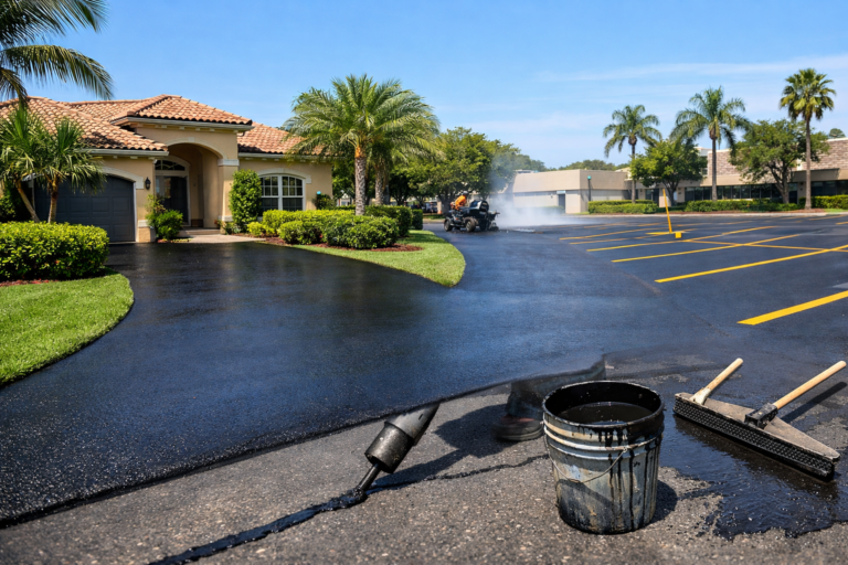 Local Reviews of asphalt sealcoating Naples FL