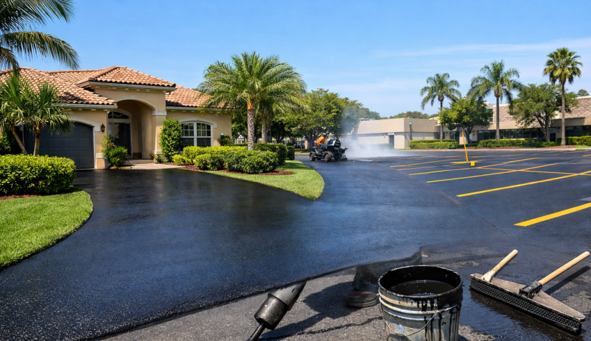 Local Reviews of asphalt sealcoating Naples FL