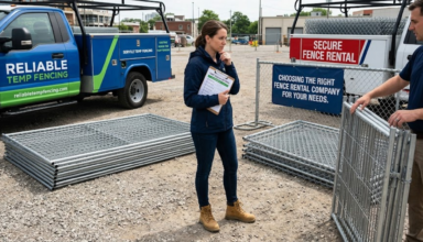 Choosing the Right Fence Rental Company for Your Needs