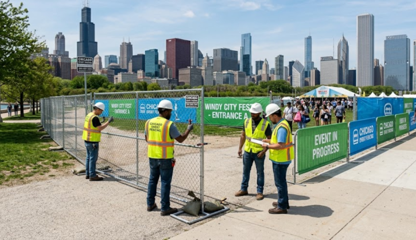 Event Fence Rental in Chicago: What You Need to Know