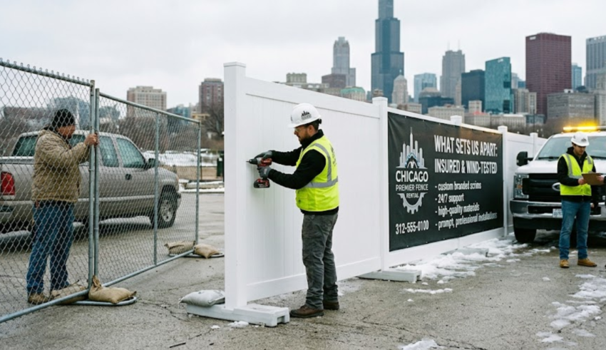 What Sets Chicago Fence Rental Companies Apar