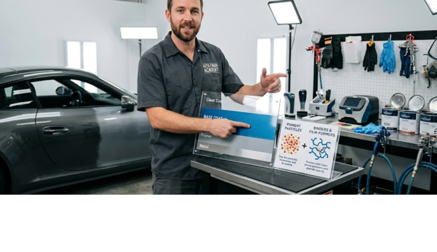 What Is Automotive Base Coat Paint and How Does It Work