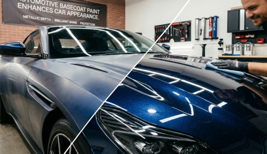 How Automotive Basecoat Paint Enhances Car Appearance