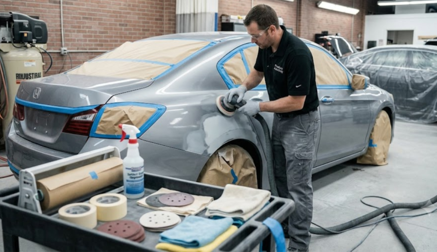 How to Prepare Your Car Before Applying Auto Base Coat Paint